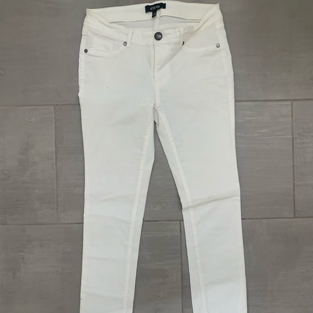 Active USA White Jeans